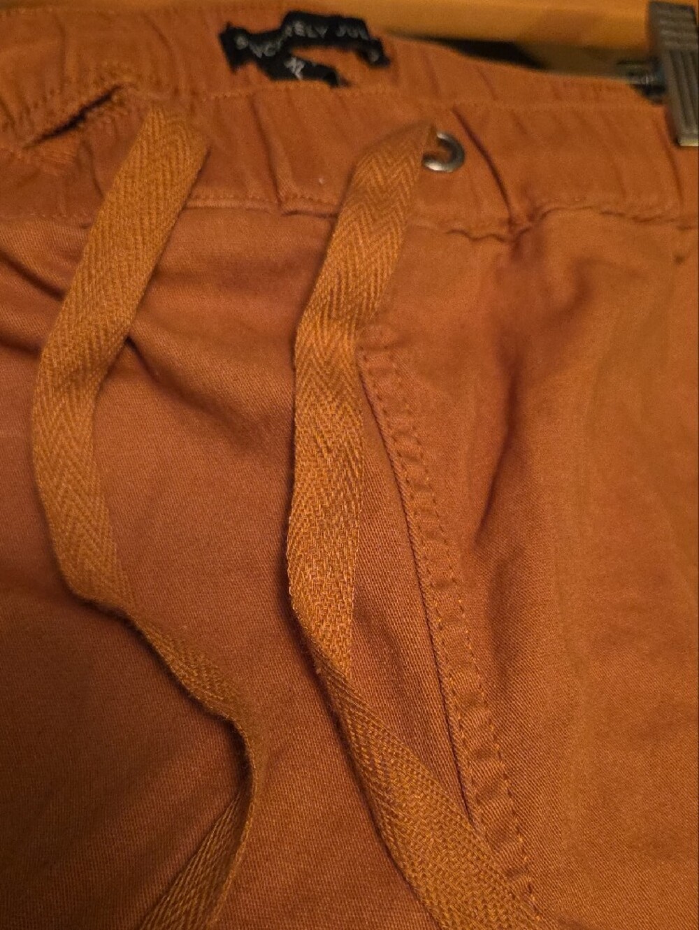 Sincerely Jules Rust Cargo Jogger Pants - Picture 3 of 8
